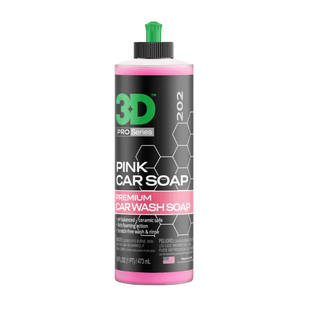 3D Pink Car Soap
