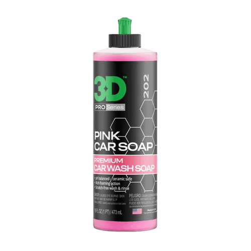 3D Pink Car Soap