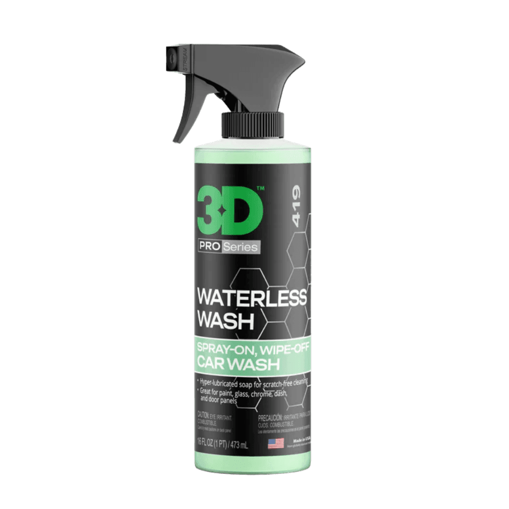 3D Waterless Wash
