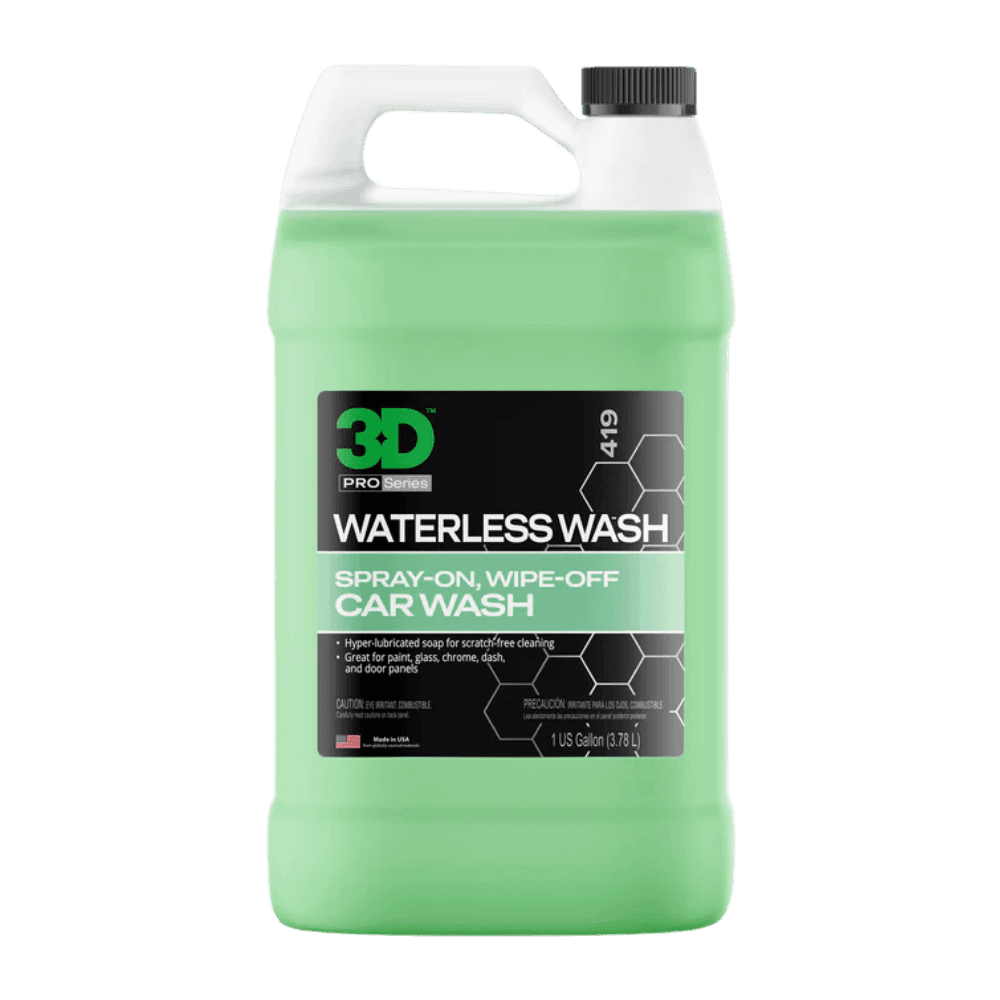 3D Waterless Wash