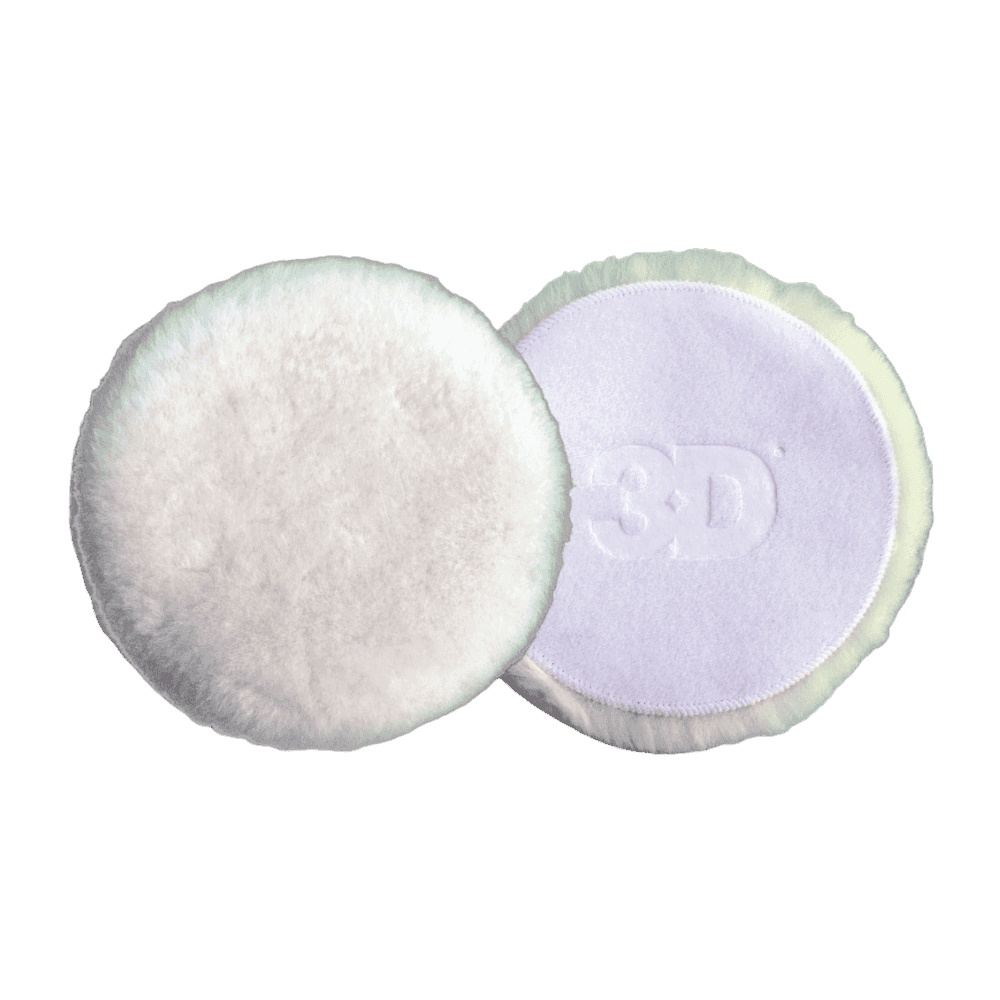3D Wool Pad White