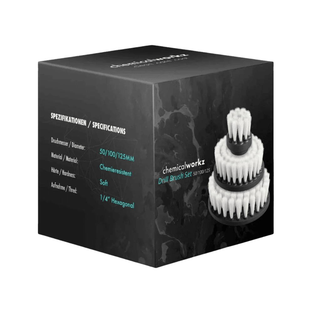 ChemicalWorkz Drill Brush Set