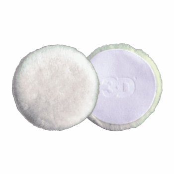 3D Wool Pad White