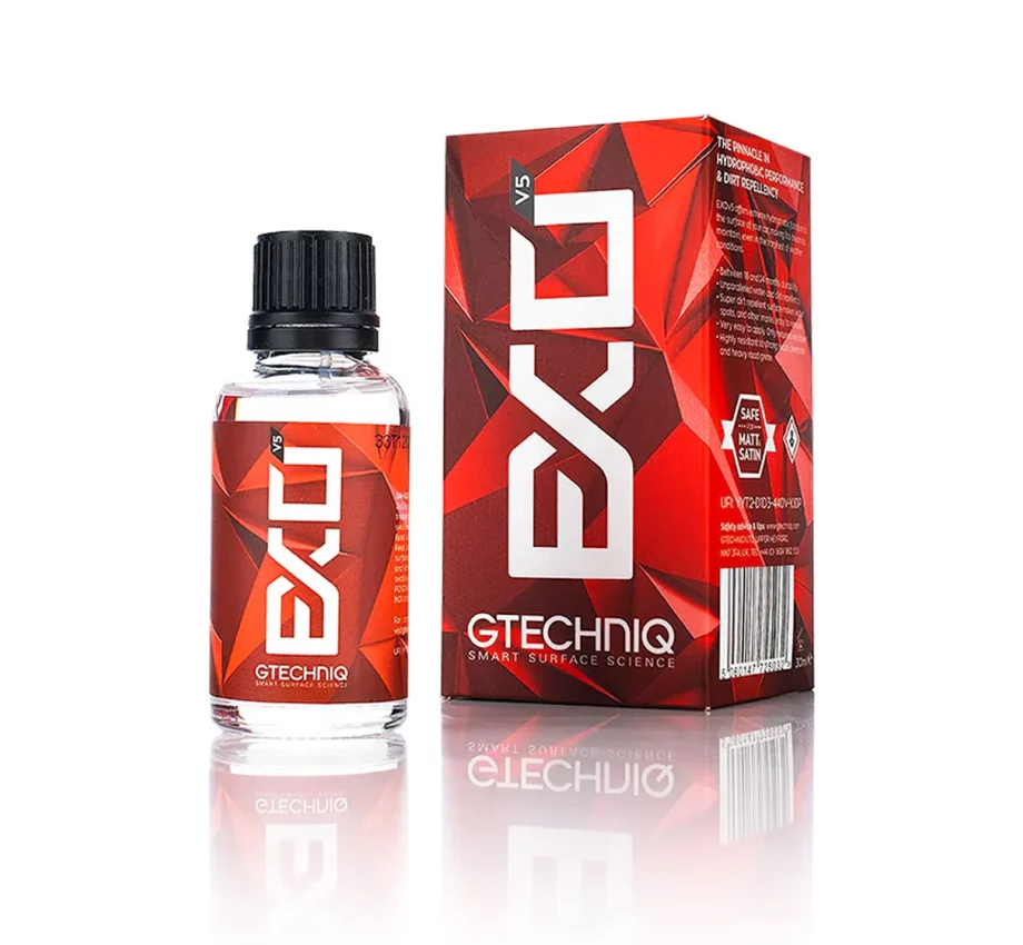 GTECHNIQ EXO V5 ultra durable hydrophobic coating