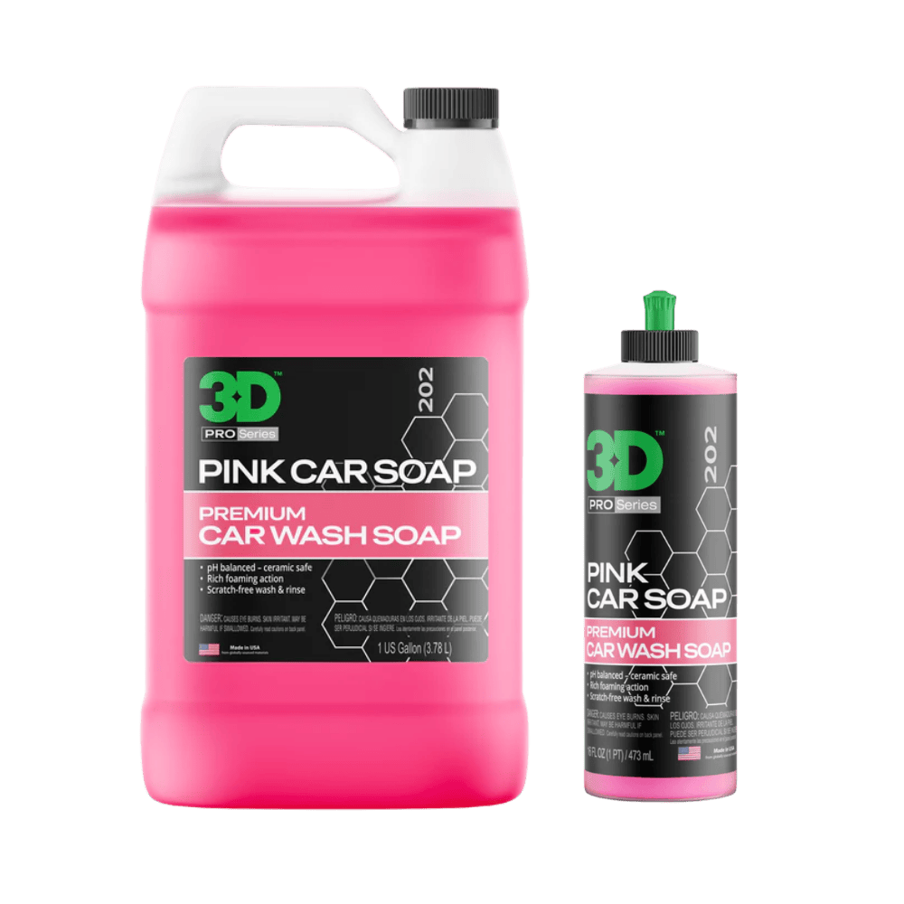 3D Pink Car Soap