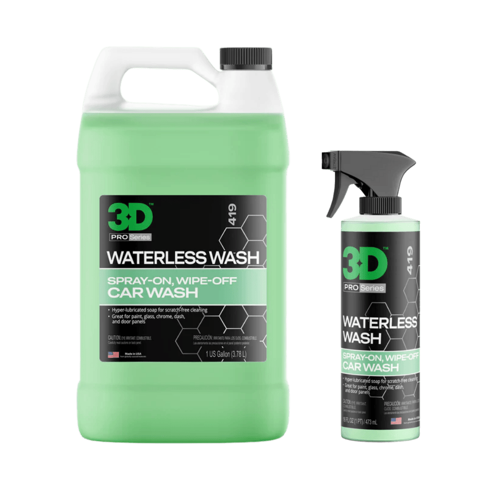 3D Waterless Wash